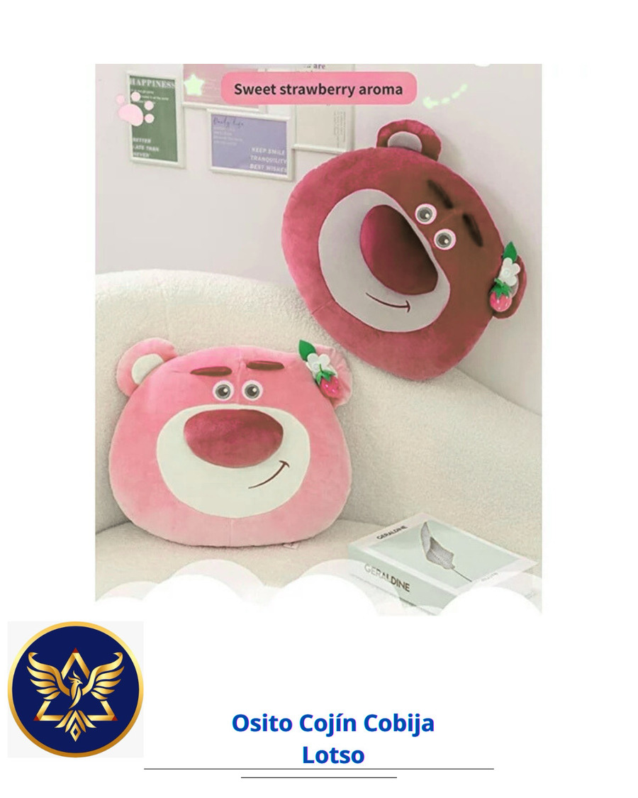 Osito Cojín Cobija Lotso F